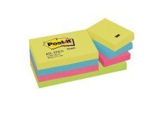 Post-it© Active Collection - Foglietti adesivi, 51 x 38 mm, 12 blocchi