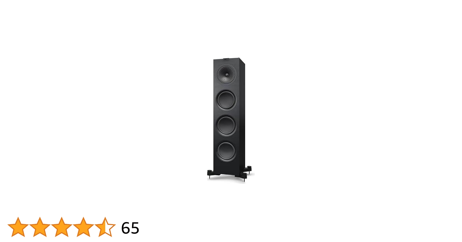 カマキリ戦争　KEF Q750 サテンブラック 2ホン スパイク付き　中古 カマキリ戦争様専用 KEF Q750 サテンブラック 2ホン スパイク