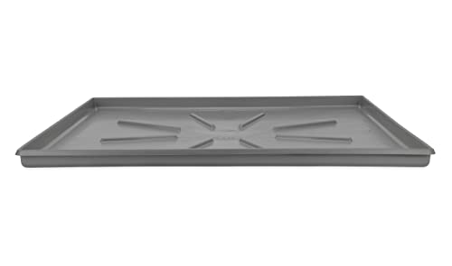 Camco Washing Machine Drain Pan | 31-Inches X 35-Inches (Od); 29-Inches X 33-Inches (Id) | Pewter (20788) #TOP2