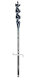 Eagle Tool US X Flex Flex Shank Installer Drill Bit, Auger Style, 1-Inch by 54-Inch, 1/4-Inch Notched Shank, Made in The USA