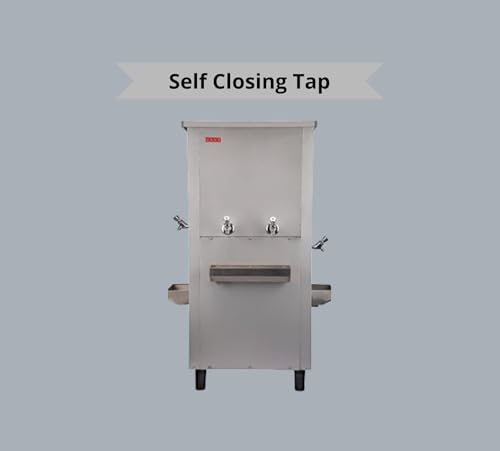 Image of HPF Push Cock Bib Tap for Bathroom Accessories, Kitchen, Wash Basin, Kitchen Sink PMT /Brass Bib Tap for Wash Basin (Chrome Finished /Silver)|Push Bib Cock| Cooler Tap