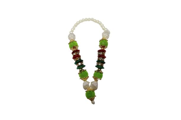 Reliable Combo Pack of Mala Garland For God Idols Moti Mala/Pooja Haar Mala/Kantha Har for God Small Puja Mala/Artificial Moti,Pearl Garland/Handmade Moti Mala/Jewellery for God Size - 3 Inch - Image 7 thumbnail