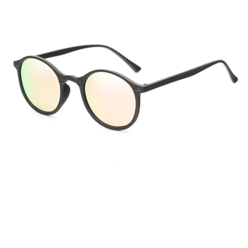Lunettes de soleil rondes polarisées UV400 pour une conduite sécurisée