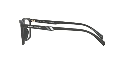 Image of Armani Exchange mens Ax3089u Universal Fit Square Prescription Eyewear Frames
