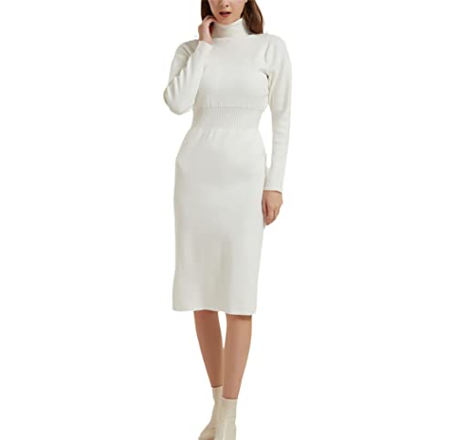 Robe pull ample pour femme qui protège du froid hivernal