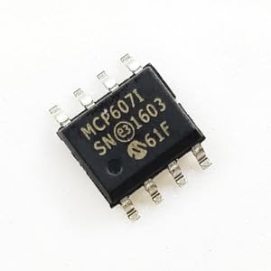Microchip Technology, MCP607T-I/SN, 2.5V to 6.0V - Micropower CMOS - Dual Op Amp - Industrial Temperature - 8LD SOIC Package (25 Item/s)