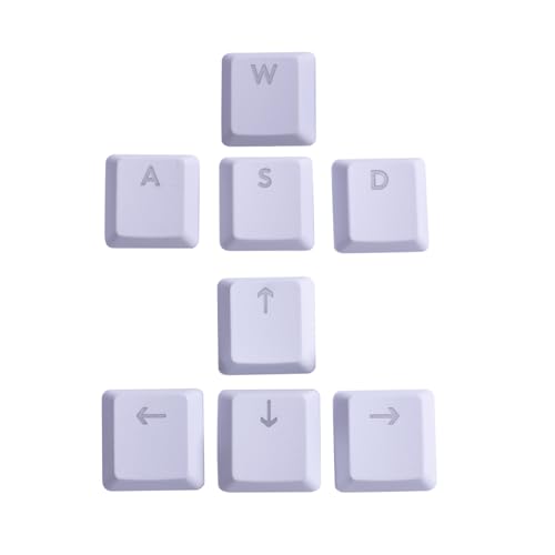Touches de rechange WASD rétroéclairées blanches à profil bas pour Logitech G915