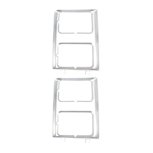 ZPLKKYGR 2 Set of - Headlight Lamp Door Bezel Left Driver Side for Blazer 1987-1988,for K5 Blazer 1985-1986,for C/K 1500/2500 Suburban 1985-1986,for R/V 1500/2500 Suburban 1987-1988 SUV Truck