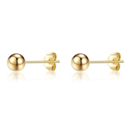 Small Gold Stud Earrings