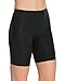 SPANX Thinstincts Mid-Thigh Shorts, Very Black, Large