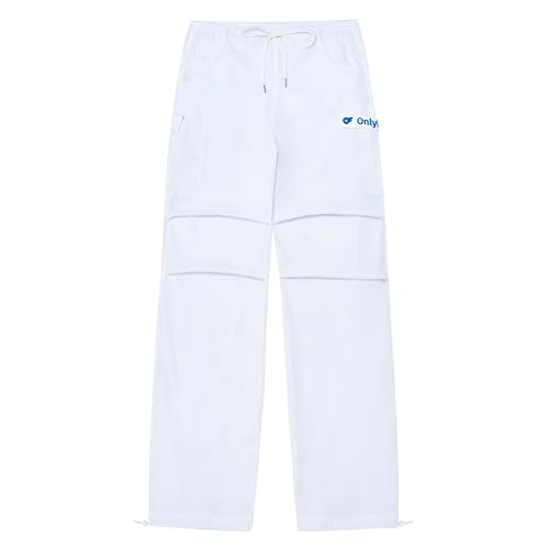 OnlyFans Unisex Cargo Pants – Elastic Drawstring, Multi-Pocket, Comfortable Fit for Casual or Outdoor Wear