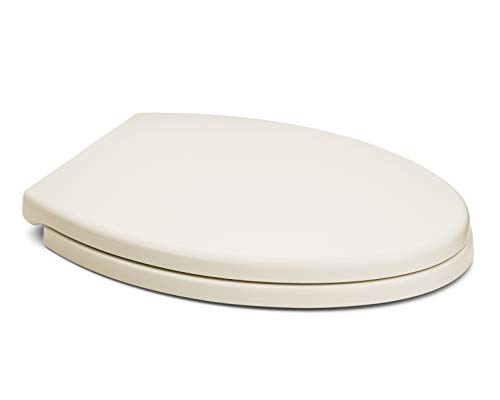 Toilet Seat Elongated BATH ROYALE BR237-02 Almond/Bone MasterSuite Elongated Toilet Seat Soft Close, Replacement Toilet Seat Fits All Toilet Brands including Kohler, Toto and American Standard - Thumbnail 2