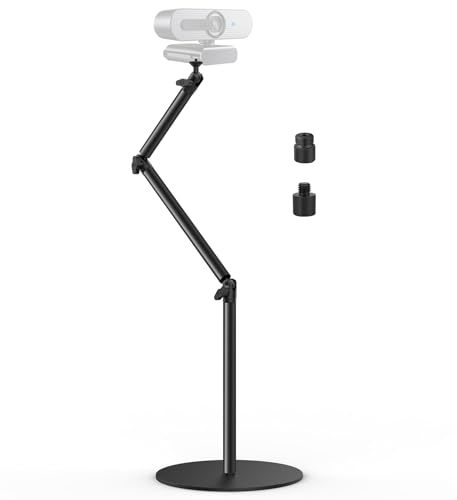 Soporte para teléfono con tornillo de 1/4 para vídeos y directos en mesa