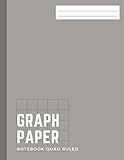  Graph Paper Notebook: Large Graph Paper Journal, Quad Ruled 4x4 Pages 8.5 x 11 inches, Grid Paper Notebook Paperback for Math, Science, Drawings, ... Notebook 8.5 x 11 Inches for Math and Science