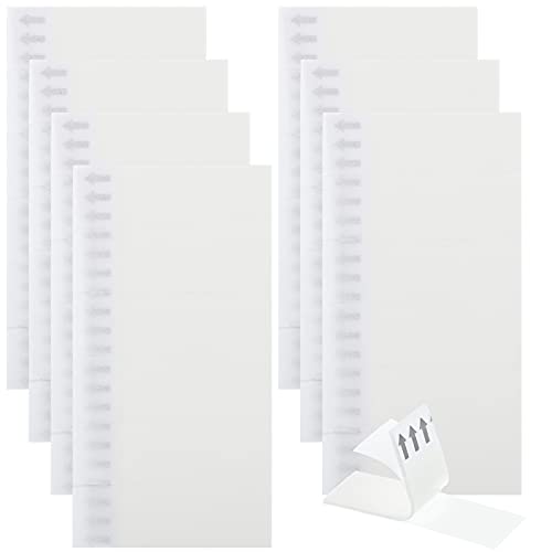 150 Pieces Picture Hanging Strips Frame Adhesive Strips Mounting Refill Strips No Damage Indoor Picture Hanging Strips for Hanging Small Medium Photos Frames, White