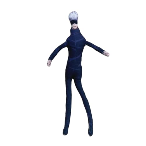 Xinchangda JJK Anime Plush Figures Anime Gojo Satoru Plush 26cm Funny Soft Padded Figure Active Joint Figure Decoration Gift