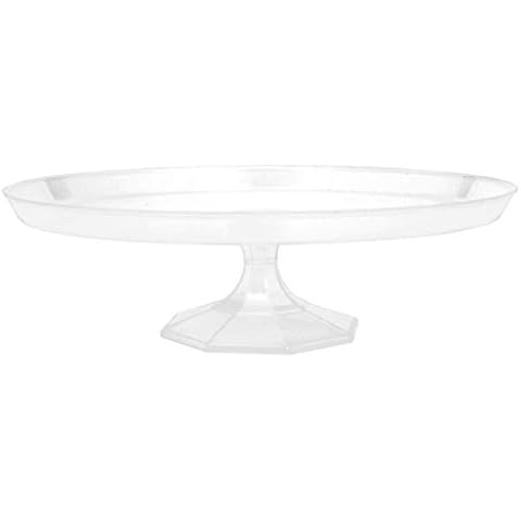 Amscan Clear Plastic Dessert Stand 11.75" Cover