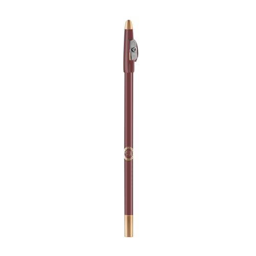 Image of Colors Queen Matte Eyeliner & Lip Liner Enriched with Vitamin A & E | Smooth Application | Highly Pigmented | Long Lasting Lip Liner Pencil with Inbuilt Sharpener (02 - Chocolate Brown)