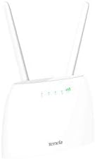 Tenda Router 4G06 N300 WiFi 4G Volte, Mobilie Router con scheda SIM per qualsiasi operatore, Cat4 150 Mbps, connettività fino a 32 dispositivi, antenne rimovibili