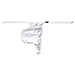 COMLIFE Men's 3-Pack Breathable Ice Silk Low Waisted Thong Fashion Vibrant Bikini Underwear L