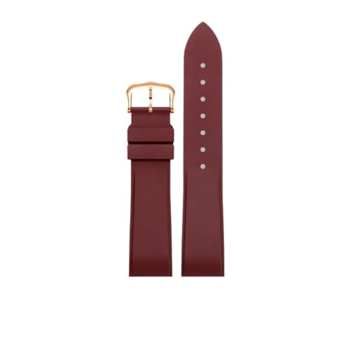 Bracelet FKM à dégagement rapide pour montre Cartier Santos Dumont caoutchouc souple