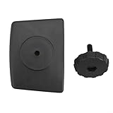Entgoinggo Couvercle de filtre à air avec bouton pour débroussailleuse 123 223 323 Pièce de rechange facile à installer Équipement de jardin