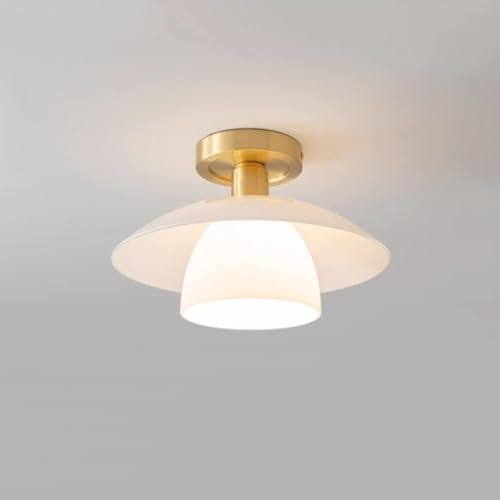 Plafonnier entrée et balcon en laiton pour illuminer chaleureusement votre intérieur
