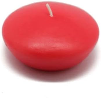 CFZ-051-6 3 in. Floating Candles Ruby Red - 72 Piece