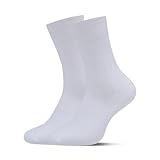 LMHCISO Men's Dress Socks Solid White Comfy Crew Cotton Dress Socks for Men Thin Lightweight Anti Odor Size 10-13