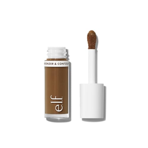 e.l.f. Camo Liquid Bronzer & Contour, Hochpigmentiert, Natürlicher Glow,...