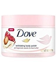 Dove Exfoliating Body Polish Body Scrub, Pomegranate & Shea (Pack of 10)