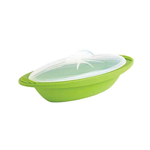 MASTRAD – Papillotes Minute Moyenne – Flexible & Anti-Adhérente – Préserve Les Nutriments De Vos Aliments – Cuisson Saine – Adaptée Au Four & Micro-Onde – Silicone Sans BPA – Contenance 600 Ml