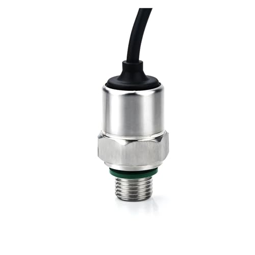 LBBCQVJK XDB401 Pressure Sensor Transmitter G1/4 0.4-2.4V Water Pressure Sensor for Water Oil Gas air Ceramic Sensor Stainless Steel(0-0.6Mpa)