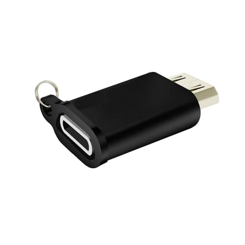 Jembe - Adaptateur Convertisseur Compatible Lightning Femelle vers Micro USB Mâle - Charge Rapide et Transfert de Données Facile Entre Tous Vos Appareils | Lot de 1, Noir