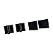 IBESTWOLF 4PCS Rear Leaf Spring Rubber Bumper Set Insulator Bushings for Select Ford F-250 F-350 F-450 Super Duty E5TZ 5A636-A