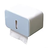 Photo Gallery eawfgtuw dispenser di carta igienica impermeabile da parete con ripiano, scatola per rotolo di carta igienica a prova di umidità e organizer salvaspazio per bagno per cucina o carta igienica (blu) Photo Gallery eawfgtuw dispenser di carta igienica impermeabile da parete con ripiano, scatola per rotolo di carta igienica a prova di umidità e organizer salvaspazio per bagno per cucina o carta igienica (blu)