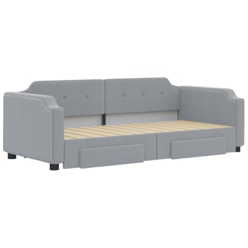 Sofá cama nido de 90x190 cm con cajones para solucionar la falta de espacio en casa 4