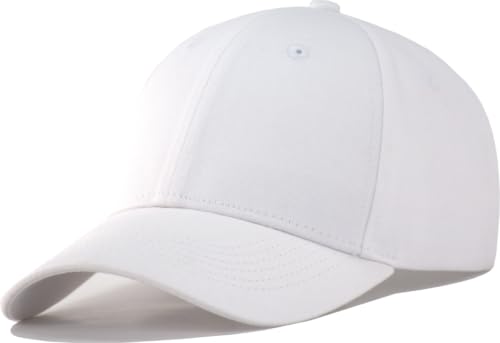Image of TSSGBL Classic Plain Baseball Cap, Small /M-L /XL-3XL Big Head Fit, Unisex Adjustable Cotton Structured Golf Dad Hat