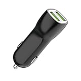 Carregador veicular turbo para carro super rapido 2 entradas 4.1 a