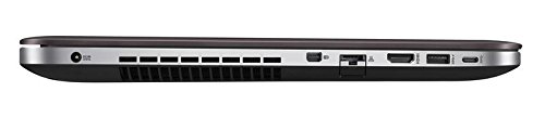 Asus N752VX gc146t 43,9 cm (17,3 pollici Mattes) Notebook (Intel Core i7 6700HQ, 8 GB RAM, NVIDIA GTX 950 m 4 GB, DVD, Win 10 Home) grigio-argento Aluminium, Grau 1 to hdd - Notebook - Immagine 5