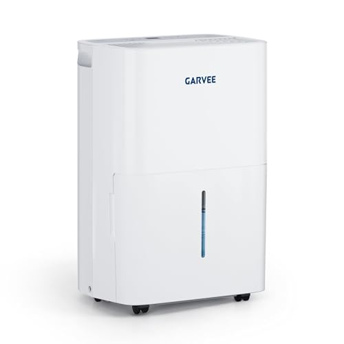 Image of 20L/Day Portable Dehumidifiers for Home, Applicable to 4500 Sq.ft. Quiet Operation, Digital Humidity Display, Continuous Drainage, 24 Hour Timer,for Drying Clothes, Bedroom, Bathroom, Basement