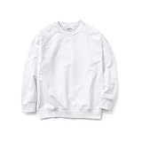 [サニーハグ] 体操服 体操着 長袖 男女兼用 吸汗速乾 スクール キッズ (ミニ裏毛/130)