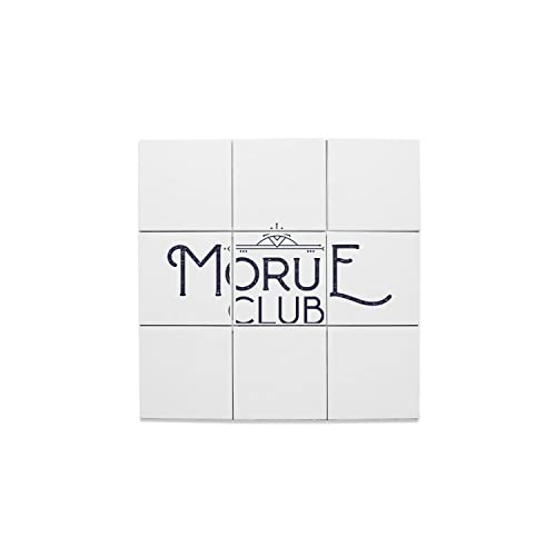 Carreaux céramique Morue Club pour égayer un mur blanc triste avec une touche de second degré