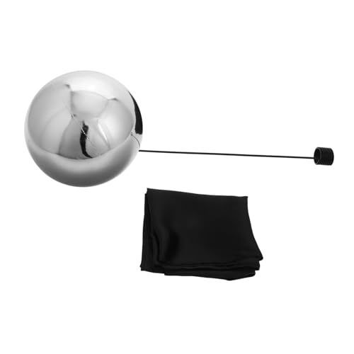 MUSISALY Suspended Sphere Illusion Ball Reflective Floating Hoverorbs for Stage Performance Halloween Party Trick Toy Lightweight and Easy to Carry Eye-catching Design