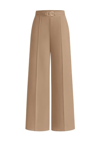 Image of PRETTYGARDEN Womens Dress Pants High Waisted Tailored Trousers