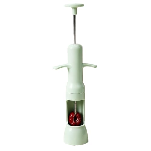 Deshuesador de cerezas, extracción de huesos y fruta, deshuesador de cerezas – Herramienta de acero para casa, viaje, camping, restaurante gadget cocina fruta uva
