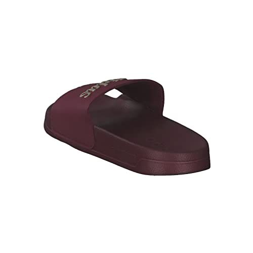 Image of adidas Women ADILETTE SHOWER Synthetic Swim Slide FTWWHT /GOLDMT /BOGOLD | LUT50