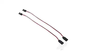 Super Debug 2Pcs 30cm Male to Male Jr Plug Servo Extension Lead Wire Cable 300mm
