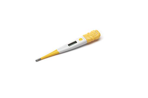 Clinical Guard Digital Oral Thermometer for Adults and Kids, Pediatric Fever Rectal Thermometer for Children, Lion Themed image 5