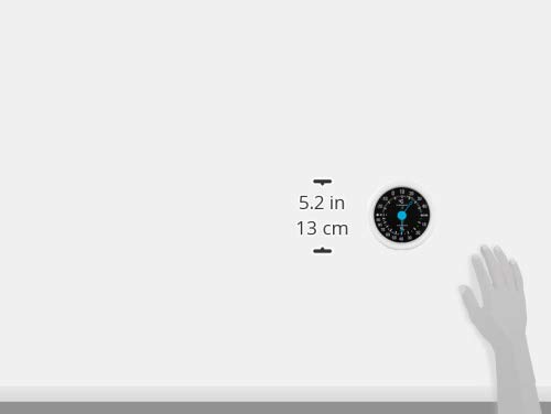 Size comparison of the Tanita TT-515-BK Analog Thermo-Hygrometer